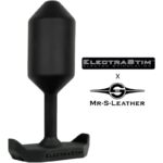 Imagen del artículo erótico ELECTRASTIM - ELECTRO PLUG ANAL MR-S-LEATHER de ELECTRASTIM en la sección BDSM & BONDAGE |Artículos BDSM|Electroestimulación BDSM de Millenial Sexshop.