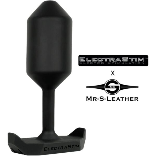 Imagen del artículo erótico ELECTRASTIM - ELECTRO PLUG ANAL MR-S-LEATHER de ELECTRASTIM en la sección BDSM & BONDAGE |Artículos BDSM|Electroestimulación BDSM de Millenial Sexshop.