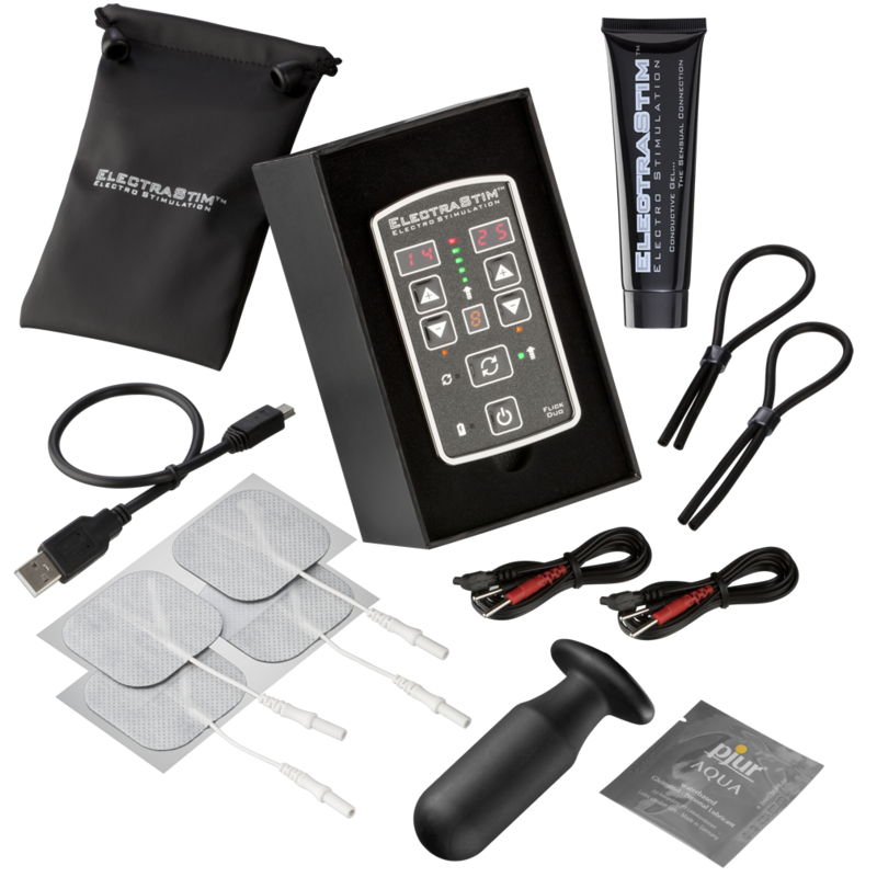 Imagen del artículo erótico ELECTRASTIM - FLICK DUO STIMULATOR MULTI-PACK de ELECTRASTIM en la sección JUGUETES BIENESTAR |Electro estimulación de Millenial Sexshop.
