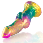 EPIC - IRIS DILDO CON TESTÍCULOS ARCOÍRIS DE PLACER - Imagen 3