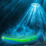 EPIC - SCYLLA DILDO TENTÁCULO FINO FLUORESCENTE TAMAÑO GRANDE - Imagen 9