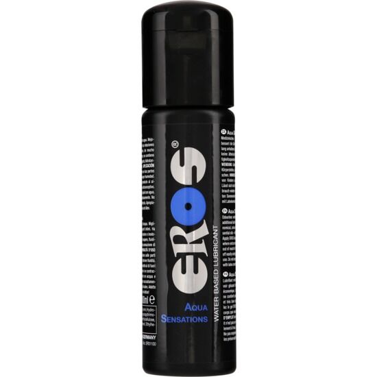 Imagen del artículo erótico EROS - AQUA SENSATIONS LUBRICANTE BASE AGUA 100 ML de EROS CLASSIC LINE en la sección DROGUERÍA |Lubricantes|Base Agua de Millenial Sexshop.