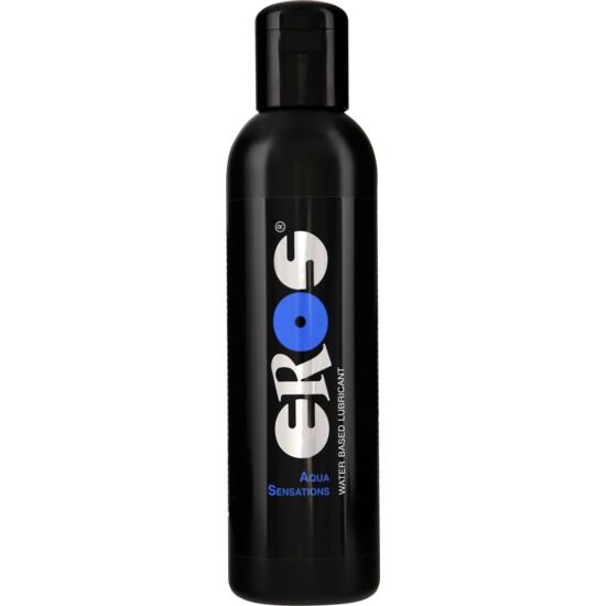 Imagen del artículo erótico EROS - AQUA SENSATIONS LUBRICANTE BASE AGUA 500 ML de EROS CLASSIC LINE en la sección DROGUERÍA |Lubricantes|Base Agua de Millenial Sexshop.