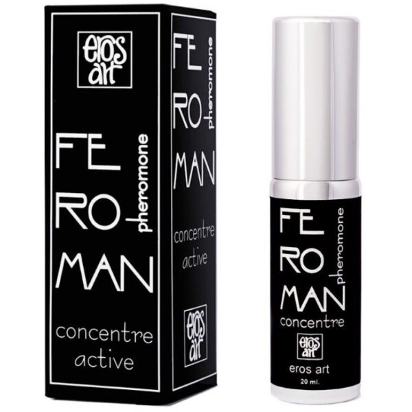 Imagen del artículo erótico EROS-ART - FEROMAN PERFUME FEROMONAS CONCENTRADO 20 ML de EROS-ART en la sección DROGUERÍA |Perfumes de Millenial Sexshop.
