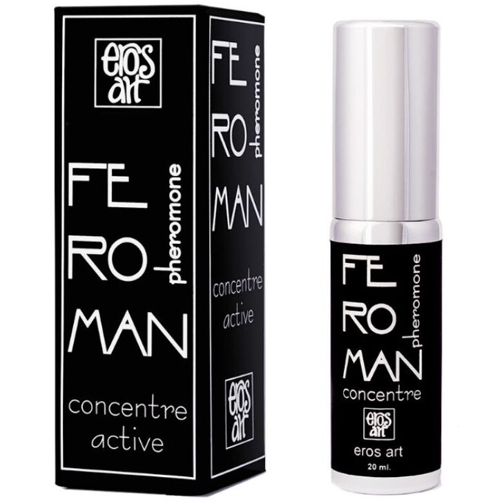 EROS-ART - FEROMAN PERFUME FEROMONAS CONCENTRADO 20 ML-MillenialSexshop-EROS-ART Imagen del artículo erótico EROS-ART - FEROMAN PERFUME FEROMONAS CONCENTRADO 20 ML de EROS-ART en la sección DROGUERÍA |Perfumes de Millenial Sexshop.