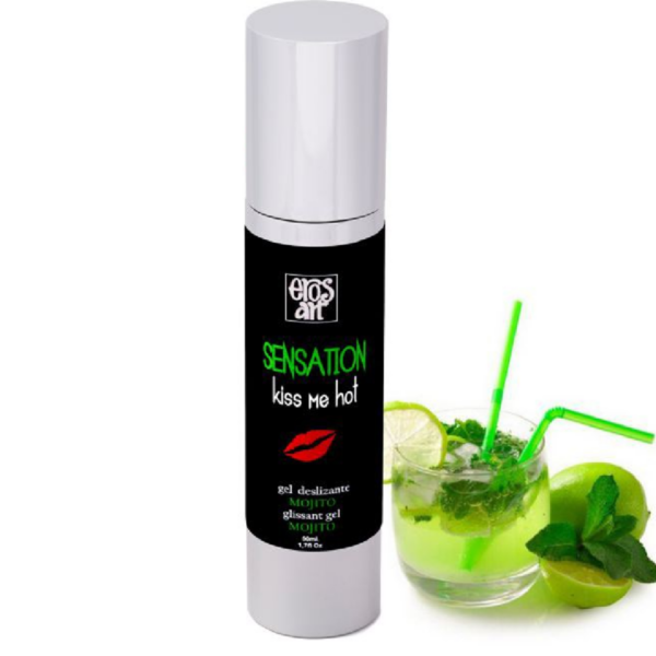Imagen del artículo erótico EROS-ART - SENSATTION LUBRICANTE NATURAL MOJITO 50 ML de EROS-ART en la sección DROGUERÍA |Lubricantes|Con deliciosos Sabores de Millenial Sexshop.