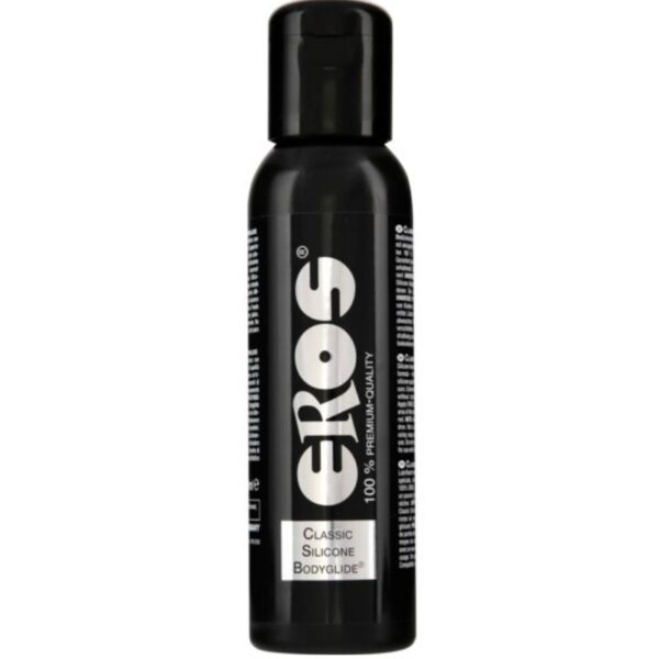 Imagen del artículo erótico EROS - CLASSIC SILICONA BODYGLIDE 250 ML de EROS CLASSIC LINE en la sección DROGUERÍA |Lubricantes|Base Silicona de Millenial Sexshop.