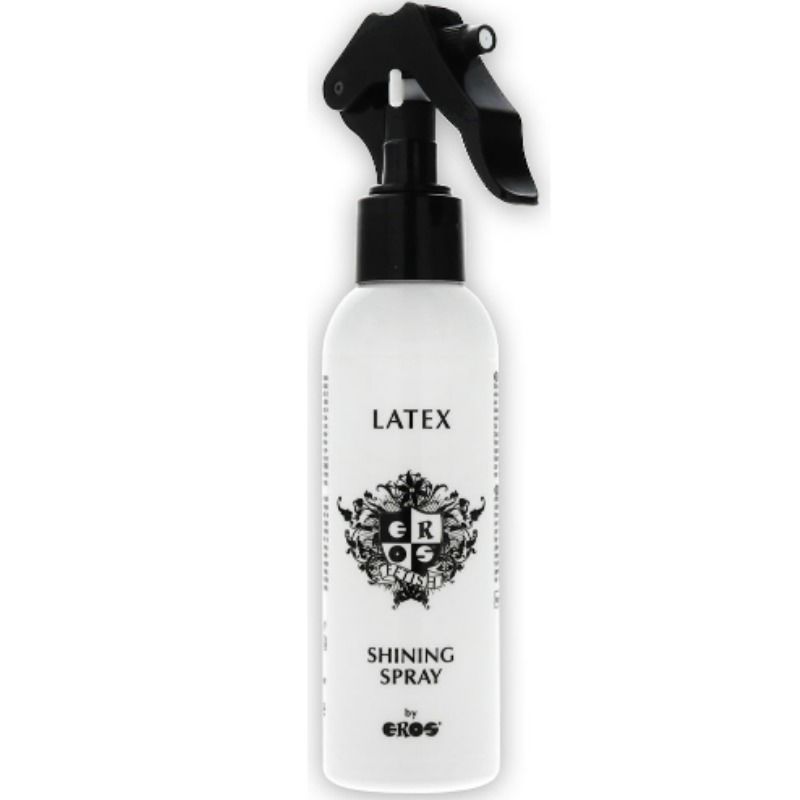 Imagen del artículo erótico EROS FETISH LINE - SPRAY PARA BRILLO ROPA LATEX 150 ML de EROS FETISH LINE en la sección BDSM & BONDAGE |Artículos BDSM|Moda BDSM de Millenial Sexshop.