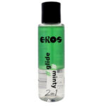Imagen del artículo erótico EROS - LUBRICANTE "2 EN 1" GLIDE MINTY BASE DE SILICONA 100 ML de EROS CLASSIC LINE en la sección DROGUERÍA |Lubricantes|Efecto Frío de Millenial Sexshop.