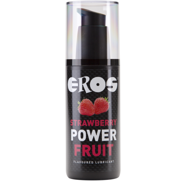 Imagen del artículo erótico EROS POWER LINE - FRESA POWER FRUIT LUBRICANTE 125 ML de EROS POWER LINE en la sección DROGUERÍA |Lubricantes|Con deliciosos Sabores de Millenial Sexshop.