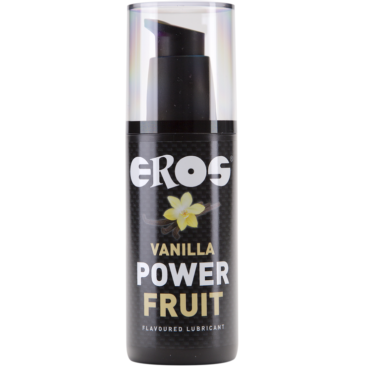Imagen del artículo erótico EROS POWER LINE - VAINILLA POWER FRUIT LUBRICANTE 125 ML de EROS POWER LINE en la sección DROGUERÍA |Lubricantes|Con deliciosos Sabores de Millenial Sexshop.