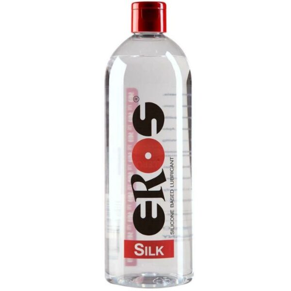 Imagen del artículo erótico EROS - SILK LUBRICANTE SILICONA MEDICO 1000 ML de EROS CLASSIC LINE en la sección DROGUERÍA |Lubricantes|Base Silicona de Millenial Sexshop.
