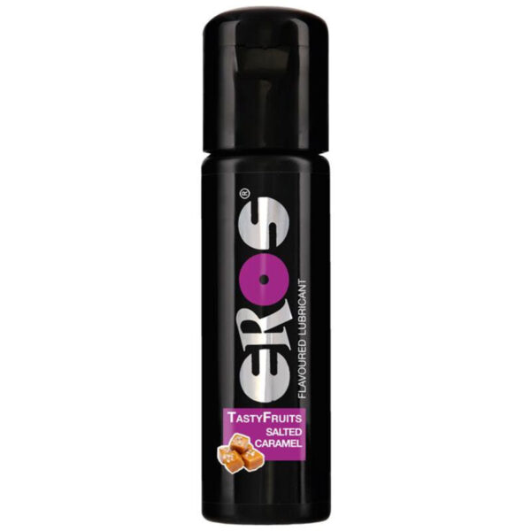 Imagen del artículo erótico EROS - TASTY FRUITS LUBRICANTE CARAMELO SALADO 100 ML de EROS en la sección DROGUERÍA |Lubricantes|Con deliciosos Sabores de Millenial Sexshop.