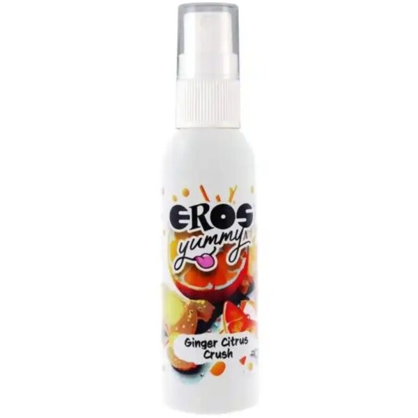 Imagen del artículo erótico EROS - YUMMY SPRAY CORPORAL GINGER CITRUS CRUSH 50 ML de EROS CLASSIC LINE en la sección DROGUERÍA |Para Masajes|Aceites con Sabores de Millenial Sexshop.