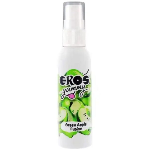 Imagen del artículo erótico EROS - YUMMY SPRAY CORPORAL GREEN APPLE FUSION 50 ML de EROS CLASSIC LINE en la sección DROGUERÍA |Para Masajes|Aceites con Sabores de Millenial Sexshop.