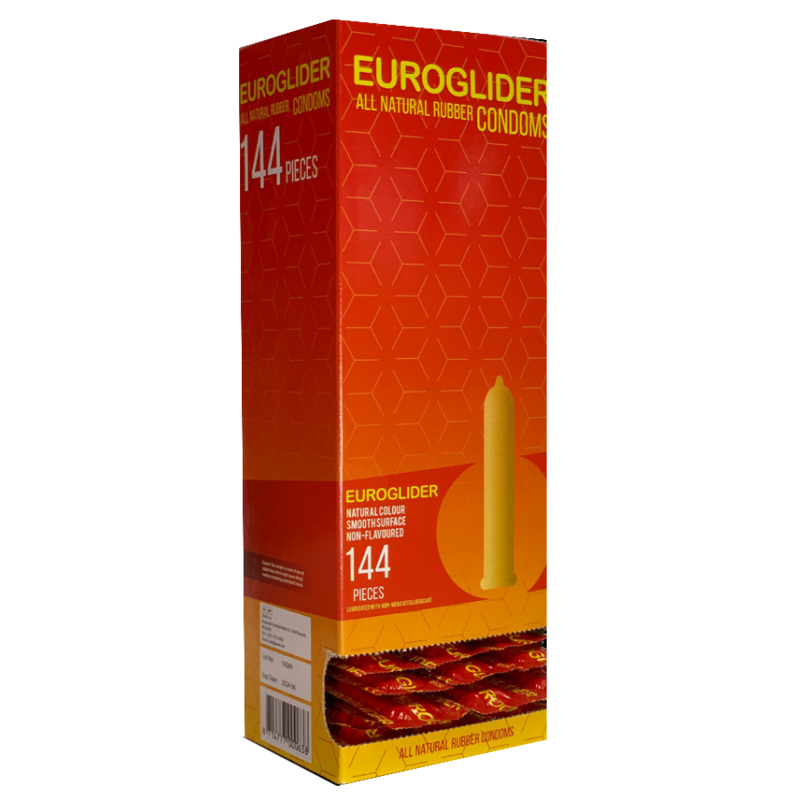Imagen del artículo erótico EUROGLIDER - CONDONES 144 UNIDADES de EUROGLIDER en la sección PRESERVATIVOS |Normales de Millenial Sexshop.