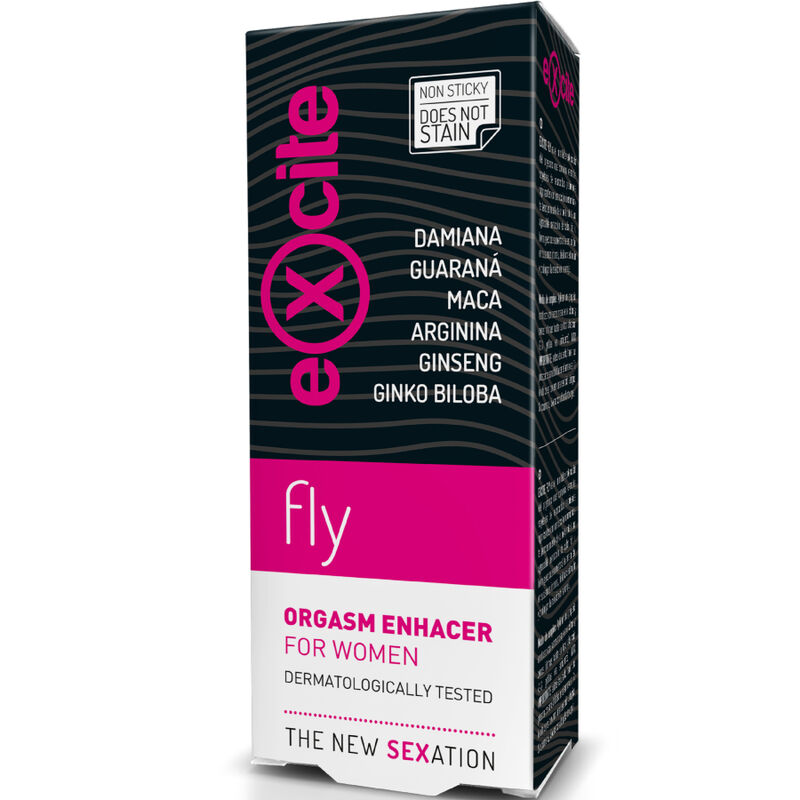 Imagen del artículo erótico EXCITE - POTENCIADOR ORGASMO MUJER FLY 20 ML de EXCITE en la sección DROGUERÍA |Estimulantes para Ellas|Intensificador Orgasmos de Millenial Sexshop.