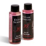 Imagen del artículo erótico EXTASE SENSUAL - ACEITE MASAJE EFECTO EXTRA FRESH FRESA 100 ML de EXTASE SENSUAL en la sección DROGUERÍA |Para Masajes|Con efecto calor de Millenial Sexshop.