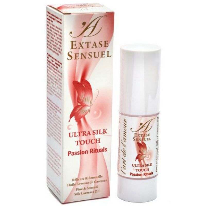 Imagen del artículo erótico EXTASE SENSUAL - ACEITE MASAJE ULTRA SILK TOUCH PASSION RITUALS de EXTASE SENSUAL en la sección DROGUERÍA |Para Masajes|Aceites sin sabores de Millenial Sexshop.