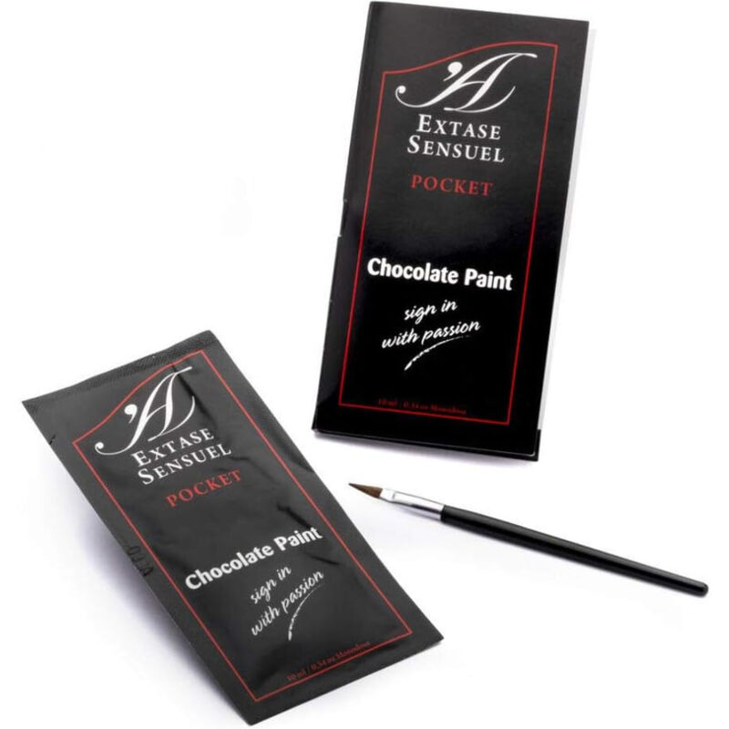Imagen del artículo erótico EXTASE SENSUAL - BODYPAINT CHOCOLATE 10 ML de EXTASE SENSUAL en la sección DROGUERÍA |Pintura Corporal Comestible de Millenial Sexshop.
