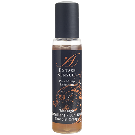 Imagen del artículo erótico EXTASE SENSUAL - LUBRICANTE CHOCOLATE & NARANJA VIAJE 35 ML de EXTASE SENSUAL en la sección DROGUERÍA |Lubricantes|Con deliciosos Sabores de Millenial Sexshop.