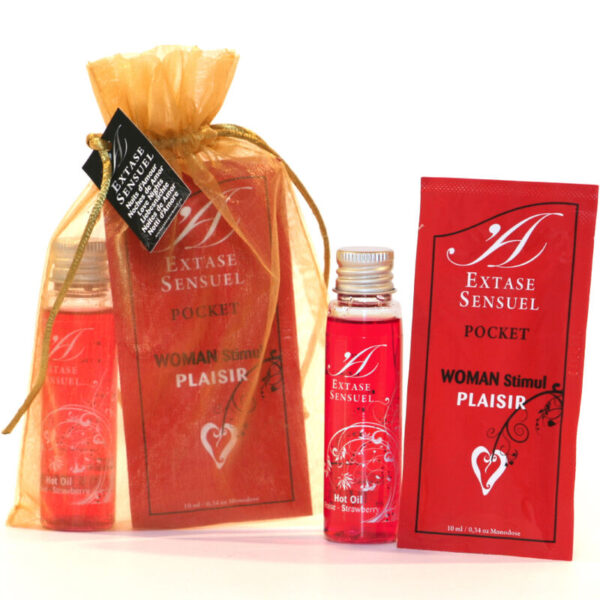 Imagen del artículo erótico EXTASE SENSUAL - SET NUITS AMOUR FORMATO VIAJE de EXTASE SENSUAL en la sección DROGUERÍA |Lubricantes|Efecto Calor de Millenial Sexshop.