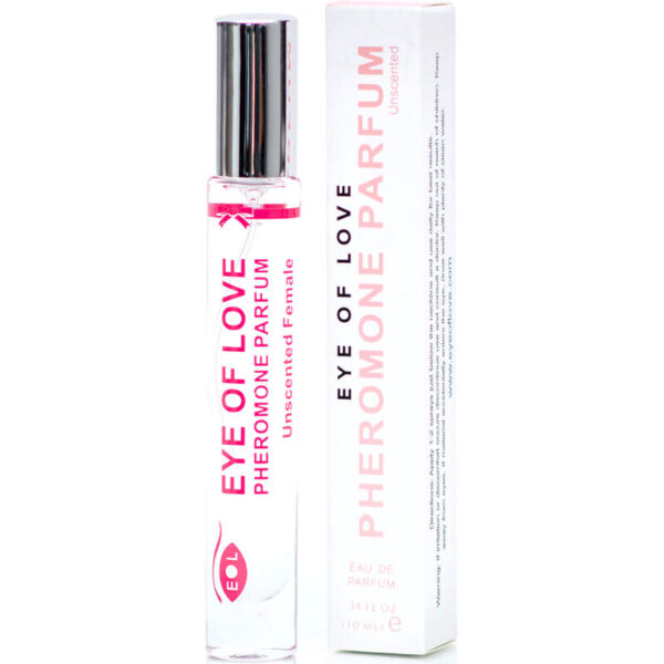Imagen del artículo erótico EYE OF LOVE - EOL PHR PERFUME FEROMONAS 10 ML - UNSCENTED PARA ELLA de EYE OF LOVE en la sección DROGUERÍA |Perfumes de Millenial Sexshop.