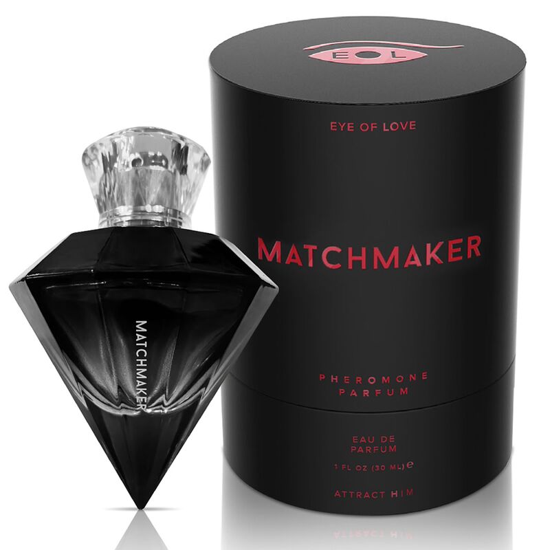 Imagen del artículo erótico EYE OF LOVE - MATCHMAKER BLACK DIAMOND LGBTQ PERFUME FEROMONAS PARA EL 30 ML de EYE OF LOVE en la sección DROGUERÍA |Perfumes de Millenial Sexshop.