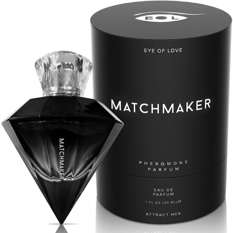 Imagen del artículo erótico EYE OF LOVE - MATCHMAKER BLACK DIAMOND PERFUME FEROMONAS PARA ÉL 30 ML de EYE OF LOVE en la sección DROGUERÍA |Perfumes de Millenial Sexshop.