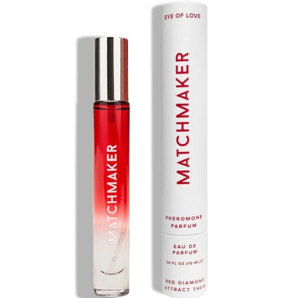 Imagen del artículo erótico EYE OF LOVE - MATCHMAKER RED DIAMOND PERFUME PARA ÉL Y ELLA 10 ML de EYE OF LOVE en la sección DROGUERÍA |Perfumes de Millenial Sexshop.