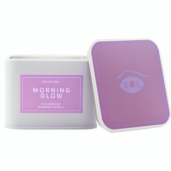 Imagen del artículo erótico EYE OF LOVE - MORNING GLOW VELA MASAJE PARA MUJER 150 ML de EYE OF LOVE en la sección DROGUERÍA |Para Masajes|Velas de Masaje de Millenial Sexshop.