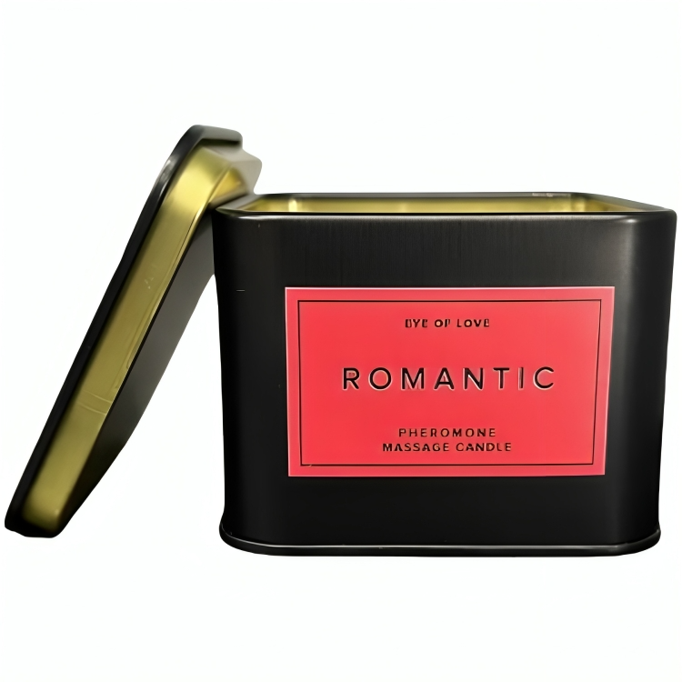 Imagen del artículo erótico EYE OF LOVE - ROMANTIC VELA MASAJE PARA HOMBRE 150 ML de EYE OF LOVE en la sección DROGUERÍA |Para Masajes|Velas de Masaje de Millenial Sexshop.