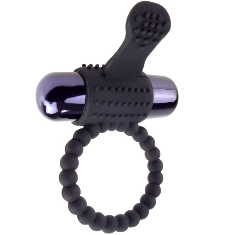 FANTASY C-RINGZ - ANILLO VIBRADOR DE SILICONA NEGRO-MillenialSexshop-FANTASY C-RINGZ Imagen del artículo erótico FANTASY C-RINGZ - ANILLO VIBRADOR DE SILICONA NEGRO de FANTASY C-RINGZ en la sección JUGUETES BIENESTAR |Juguetes para Hombres|Accesorios para el pene|Anillos Pene|Anillos con Vibración de Millenial Sexshop.