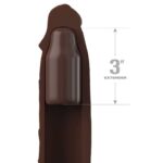 78 CM BROWN de FANTASY X-TENSIONS en la sección JUGUETES BIENESTAR |Juguetes para Hombres|Accesorios para el pene|Fundas Pene sin extensión de Millenial Sexshop.