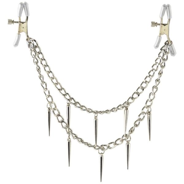 Imagen del artículo erótico FETISH FANTASY SERIES - PINZAS PARA PEZONES ROCK HARD de FETISH FANTASY SERIES en la sección BDSM & BONDAGE |Artículos BDSM|Pinzas Pezones BDSM de Millenial Sexshop.