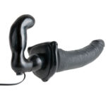FETISH FANTASY SERIES - SERIES DELUXE ARNÉS VIBRADOR PENETRIS NEGRO - Imagen 3