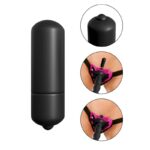 FETISH FANTASY SERIES - SET DE ARNÉS VIBRADOR LILA - Imagen 5