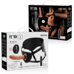FETISH SUBMISSIVE CYBER STRAP - ARNÉS CON DILDO Y BALA CONTROL REMOTO TECNOLOGÍA WATCHME L - Imagen 15