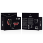 FETISH SUBMISSIVE DARK ROOM - ESPOSAS CUERO VEGANO CON FORRO DE NEOPRENO - Imagen 7