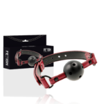 Imagen del artículo erótico FETISH SUBMISSIVE DARK ROOM - MORDAZA TRANSPIRABLE de FETISH SUBMISSIVE DARK ROOM en la sección BDSM & BONDAGE |Bondage|Mordazas de Millenial Sexshop.