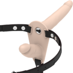 Imagen del artículo erótico FETISH SUBMISSIVE HARNESS - DOBLE PENETRACIÓN VIBRADOR FLESH UP de FETISH SUBMISSIVE HARNESS en la sección JUGUETES BIENESTAR |Arneses|Arneses Dobles de Millenial Sexshop.