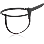 FETISH SUBMISSIVE HARNESS - SILICONA NEGRO 15 CM - Imagen 4