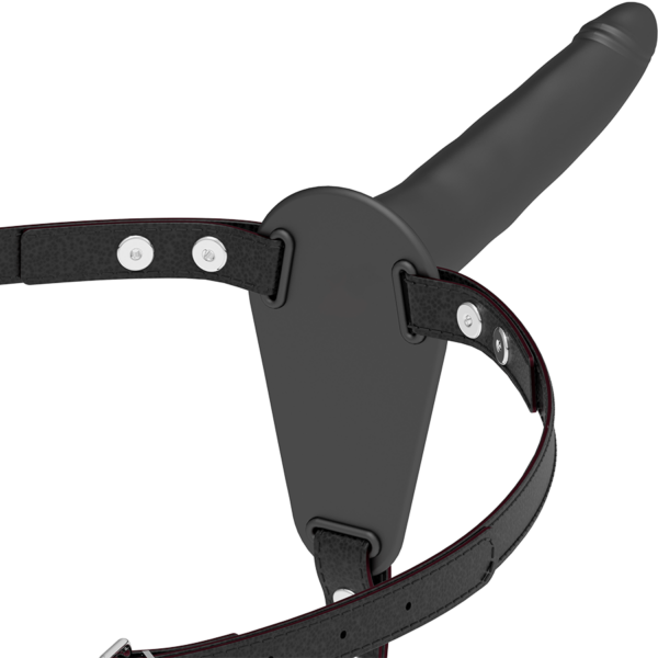 Imagen del artículo erótico FETISH SUBMISSIVE HARNESS - SILICONA NEGRO 15 CM de FETISH SUBMISSIVE HARNESS en la sección JUGUETES BIENESTAR |Arneses|Arneses sin Vibración de Millenial Sexshop.