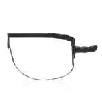 FETISH SUBMISSIVE HARNESS - SILICONA NEGRO G-SPOT 16 CM - Imagen 4