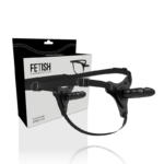 FETISH SUBMISSIVE HARNESS - SILICONA NEGRO REALISTIC 15 CM - Imagen 2