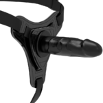 Imagen del artículo erótico FETISH SUBMISSIVE HARNESS - SILICONA NEGRO REALISTIC 15 CM de FETISH SUBMISSIVE HARNESS en la sección JUGUETES BIENESTAR |Arneses|Arneses sin Vibración de Millenial Sexshop.
