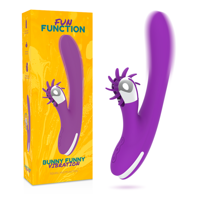 Imagen del artículo erótico FUN FUNCTION - BUNNY FUNNY VIBRATION 2.0 de FUN FUNCTION en la sección JUGUETES BIENESTAR |Vibradores|Vibradores HI-TECH de Millenial Sexshop.