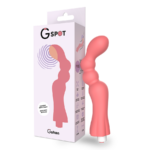 Imagen del artículo erótico G-SPOT - GOHAN VIBRADOR PUNTO G LIGHT RED de G-SPOT en la sección JUGUETES BIENESTAR |Vibradores|Vibradores Punto G de Millenial Sexshop.