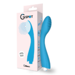 Imagen del artículo erótico G-SPOT - GYLBERT VIBRADOR AZUL TURQUESA de G-SPOT en la sección JUGUETES BIENESTAR |Vibradores|Vibradores Punto G de Millenial Sexshop.