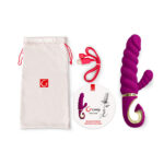G-VIBE - FUN TOYS VIBRADOR RABBIT GCANDY SWEET RASPBERRY - Imagen 3